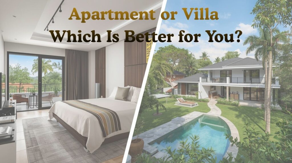 apartment or villa which is better for you